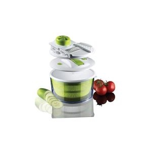 Plastique 29 x 29 x 16 cm Progressive PL8-1700ML Essoreuse /à Salade Presse Noir