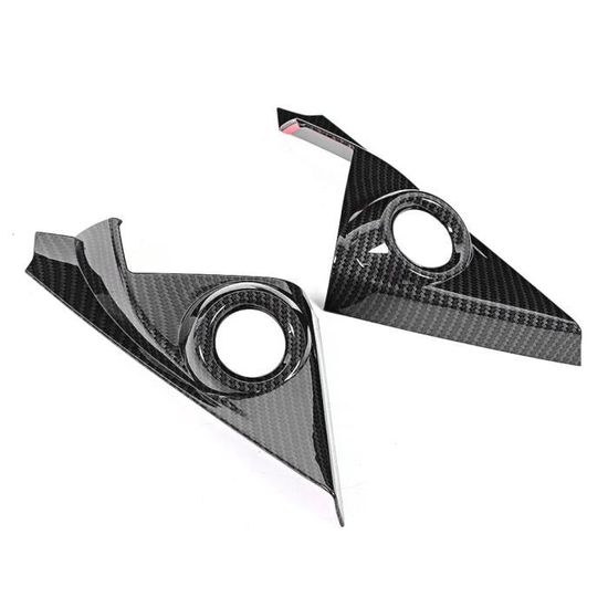 Aramox Grille De Haut-Parleur De Porte Pour W203 Classe C Coupé CL, Couvercle De Haut-Parleur Pilier A Gauche A20372703887E94 Gris ABS Remplacement