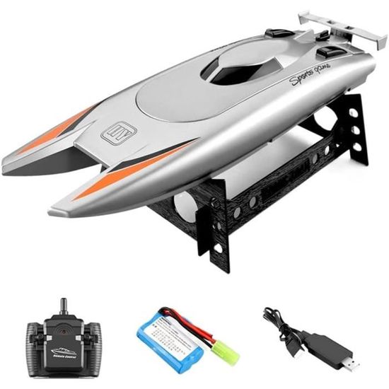 Bateau télécommandé, 600 m, bateau de pêche avec GPS