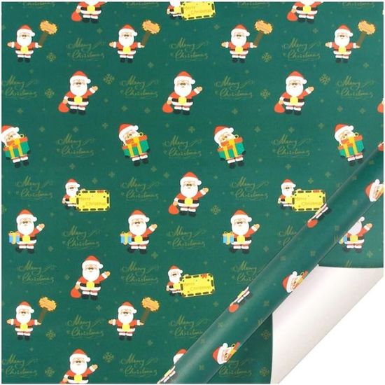 Papier D'emballage Antigraisse Multifonction, Papier D'avertissement De Noël, Hamburger, Sandwich, Décoration Alimentaire, Fête De Noël, 100 Pièces