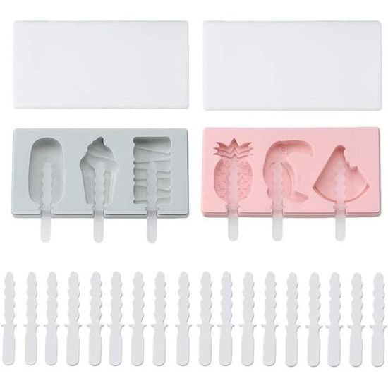 2 Moules En Silicone Pour Dominos En Résine - DIY, Création De Jeux Personnalisés - Pour Adultes Et Enfants - 2