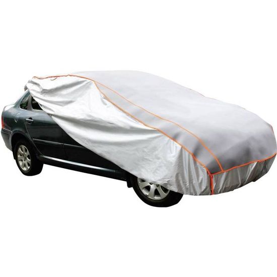 Bâche De Protection Pare-brise 255x240 Cm - Anti-Grêle, UV Et Poussière Avec Chiffon Offerte