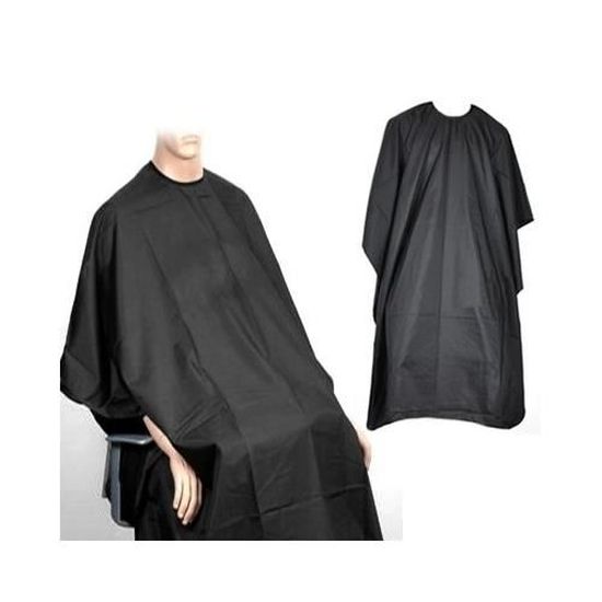 Blouse De Salon De Coiffure Noire Pour Coupes Cdiscount Au Quotidien