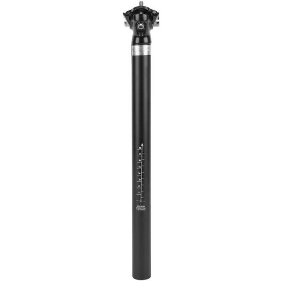 HEROFFIX Tige De Selle Velo Avec Amortisseur Suspension 31.6x300mm Alliage Aluminium Noir Rouge