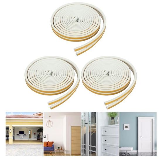 Pare-Vent Réglable De 37 Pouces Pour Porte Et Fenêtre Bande Auto