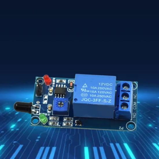 Kit 5 Capteurs De Flamme Infrarouge 3.3V-5V Pour Arduino - Détection Jusqu'à 80cm