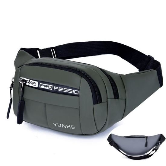 Ceinture Flipbelt Zipper Charbon - Ceinture De Course Avec Fermeture Éclair Et Poches