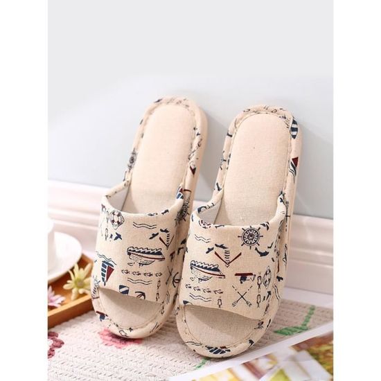 One Piece Chaussons Populaires d/ét/é for Les gar/çons et Les Filles Slip-House Indoor Pantoufles Sandales Retour
