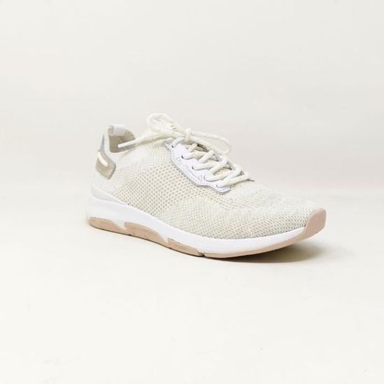 Chaussure Pour Femme Et Textile Blanc, Semelle Amovible, LUMBERJACK