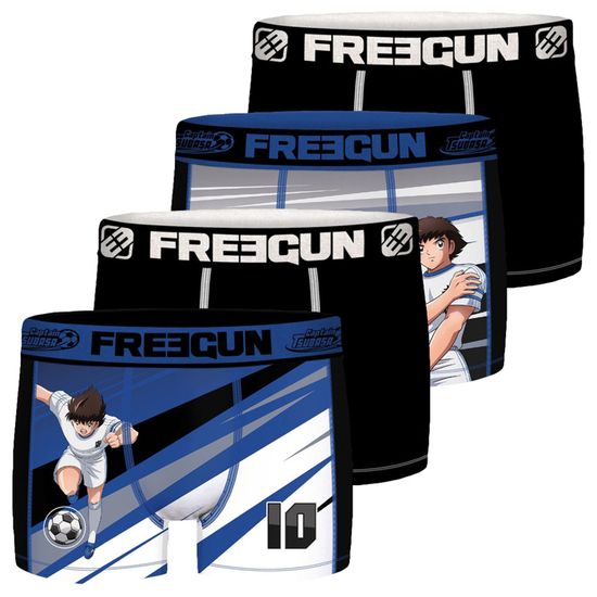 Caleçon Homme Antitranspirant, Boxer Homme, CAPTAIN TSUBASA, Stretch