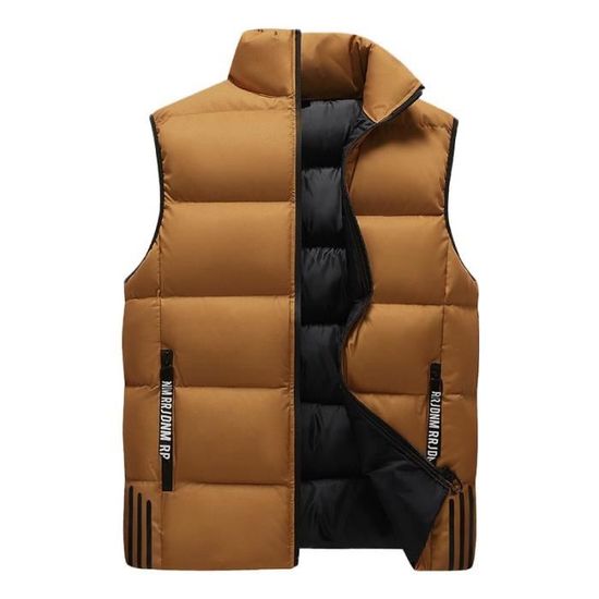 Gilet Polaire Sans Manches Homme - Chaud, Zippé, Coupe Sport Pour Automne/hiver - 4