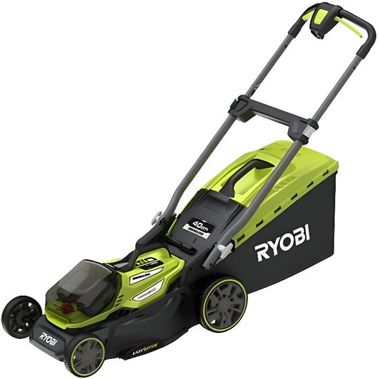 Tondeuse RYOBI 18V Brushless - coupe 40cm - Sans batterie ni chargeur - RY18LMX40A-0