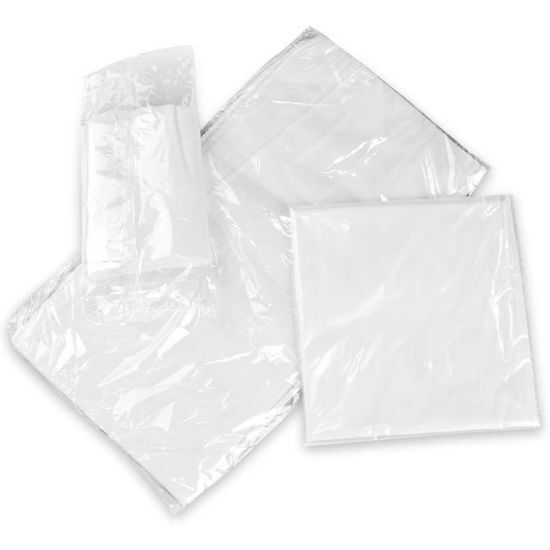 Lot De 100 Serviettes Jetables En Tissu Spunlace 40x80 Cm - Ultra Douces Et Absorbantes | Idéal Coiffeurs & Instituts