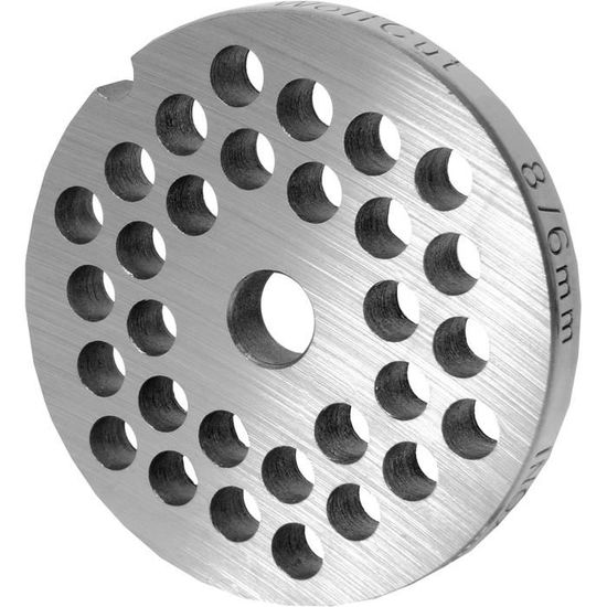 Disco Forato Inox Per Tritacarne Bosch – Adatto A MFW68660, MUM9 E Altri – Diametro 62mm, Fori Da 2 A 16 Mm