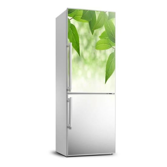 Autocollant En Vinyle Pour Réfrigérateur - Couverture Complète Pour Porte De Réfrigérateur - Autocollant Mural Pour Cuisine - Verre à Vin Rouge Et Blanc