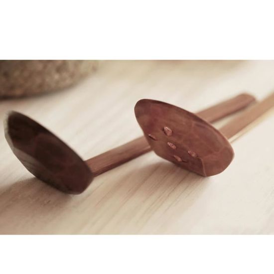 Hperu Longue Cuillère En Bois, Cuillère De Cuisine En Bois Résistante à
