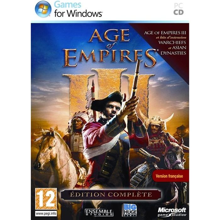 AGE OF EMPIRES III EDITION COMPLETE / PC