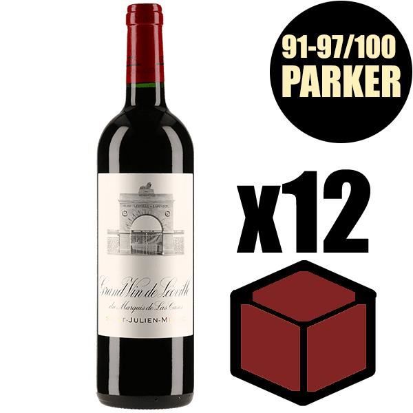 X12 Château Léoville Las Cases 2010 75 cl AOC Saint-Julien Rouge 2ème Cru Classé Vin Rouge