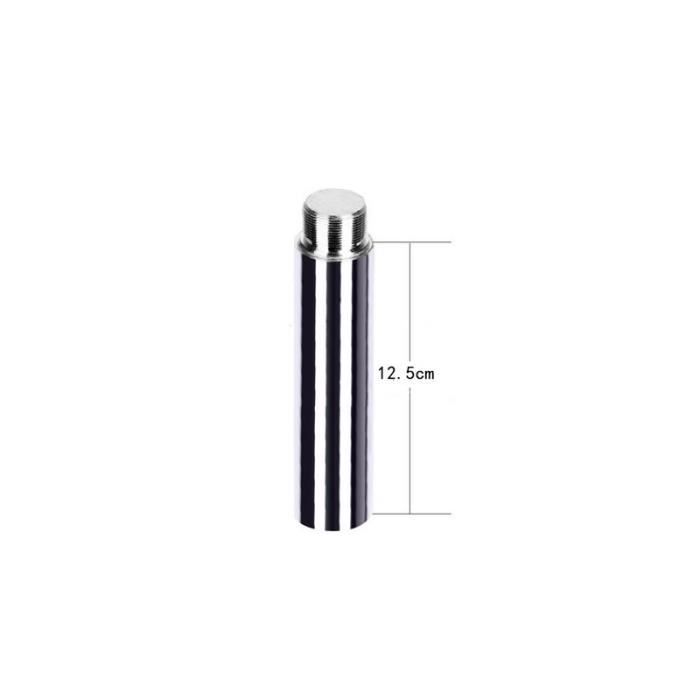 Diamètre 45mm x 12.5-25-50 Cm Prolonger Le Poteau Tube Amovible Rallonge Barre De Strip-Tease Pirou - Modèle: 12.5cm - HSJSZHA10319