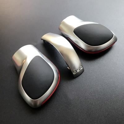 Pommeau,Couvercle latéral pour VW Golf 6 7 R GTI Passat B7 B8 CC R20 Jetta MK6 GLI, Chrome mat avec bouton de levier - Type 10