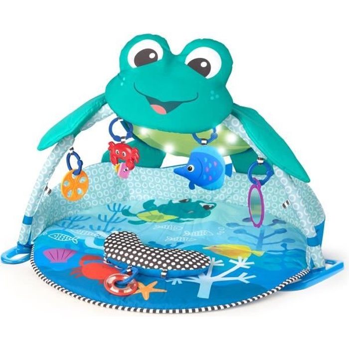 BABY EINSTEIN Tapis d'éveil Neptune Under the Sea Lights & Sounds™ Activity Gym