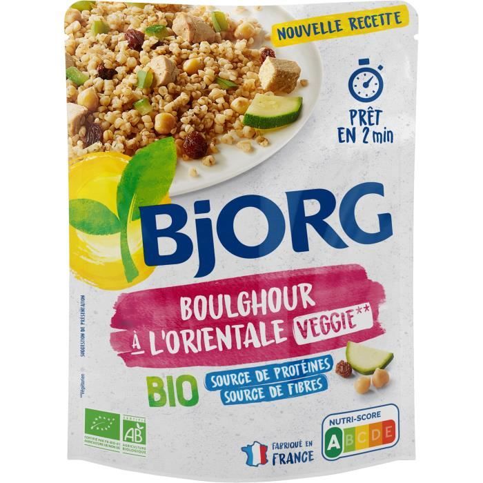 BJORG Boulghour à l'Orientale Bio 220g