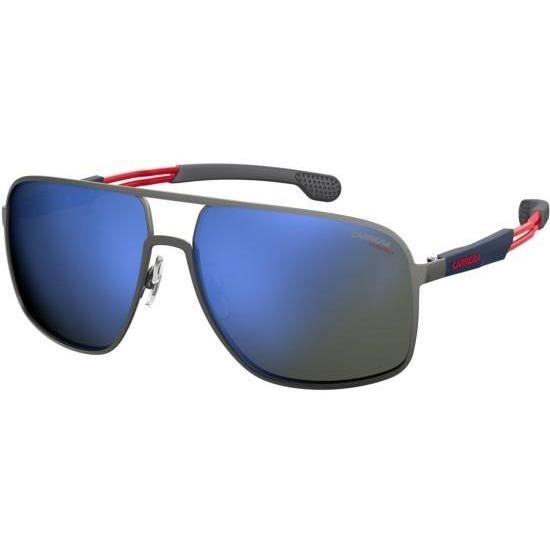 Lunettes de Soleil Carrera CARRERA 4012-S DARK RUTHENIUM-GREY BLUE homme 63-15-130