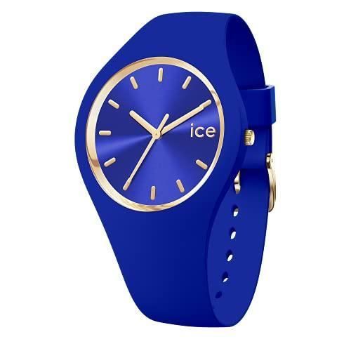 Ice Watch ICE Blue Artist Blue Montre Bleue pour Femme avec Bracelet en Silicone 019229 (Medium)