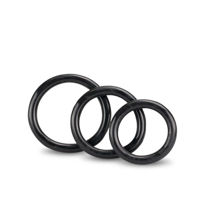 Anneaux Cockring Trio Silicone