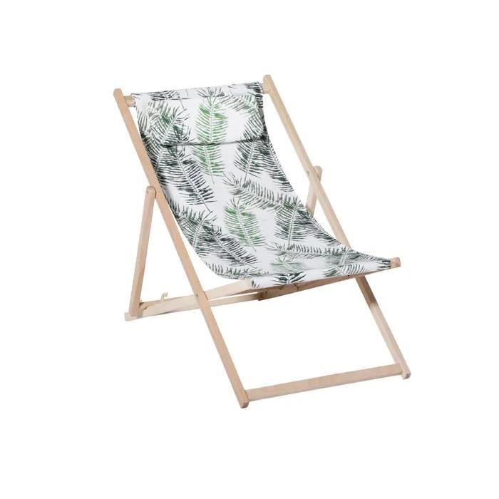Chilienne déhoussable MADISON Outdoor Flora Green