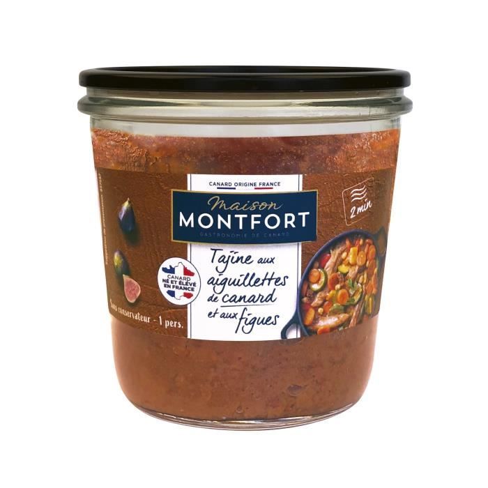 MAISON MONTFORT Tajine aux aiguillettes de canard et aux figues - 320 g