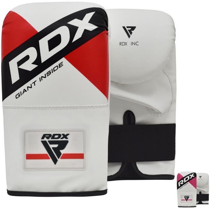 RDX gants de sac de frappe, mitaines en cuir Maya Hide pour boxe, Muay Thai, Kickboxing, Arts martiaux, MMA, gants de patte d'ours