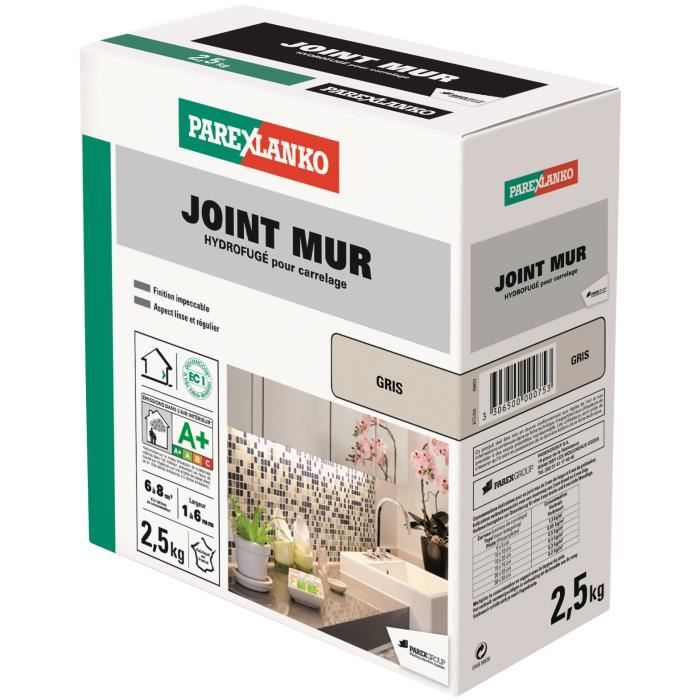 Joint Mur Gris 2,5 KG - PAREXLANKO