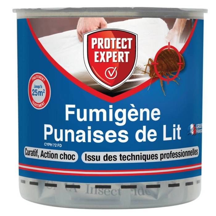 PROTECT EXPERT Fumigène anti punaise de lit