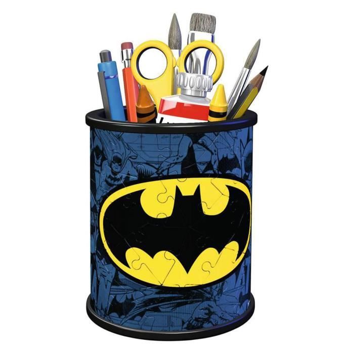 Puzzle 3D 54 pièces Pot à crayons : Batman Coloris Unique