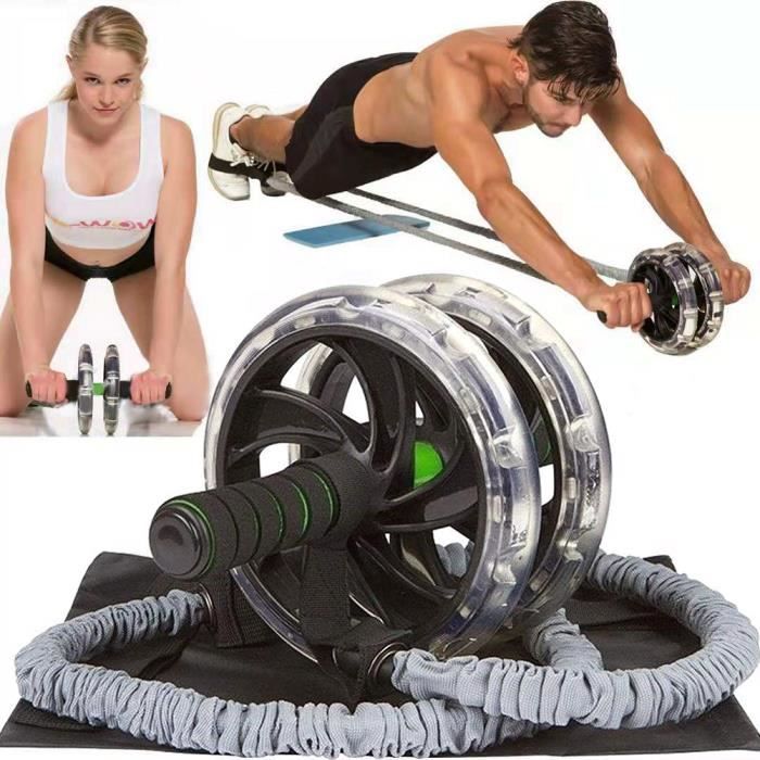 SURENHAP - Roue abdominale multifonctionnelle - Appareils de fitness à domicile - Maleir -5a98f