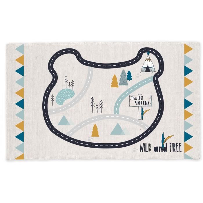 TODAY Tapis Coton Wild & Free - 60 x 120 cm