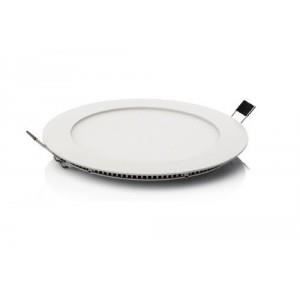 6W LED Plafonnier Rond blanc chaud + Driver