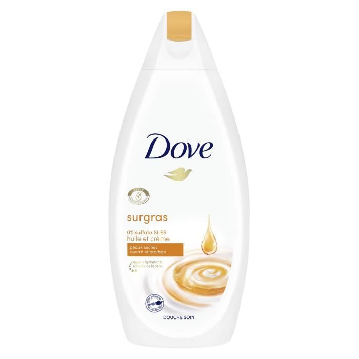Dove Gel Douche Surgras Huile et Crème 400ml