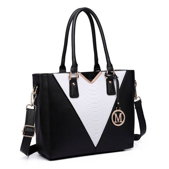 Sac à main - MISS LULU - Sac à bandoulière - Cuir PU - 30x10x26cm - Bandoulière amovible