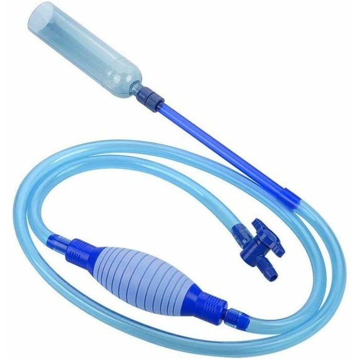 Meilleurs prix pour Nettoyeur daquarium siphon pompe eau pour rservoir de poissons cloche nettoyeur de fond pour aquarium couleurs multiples Largeight