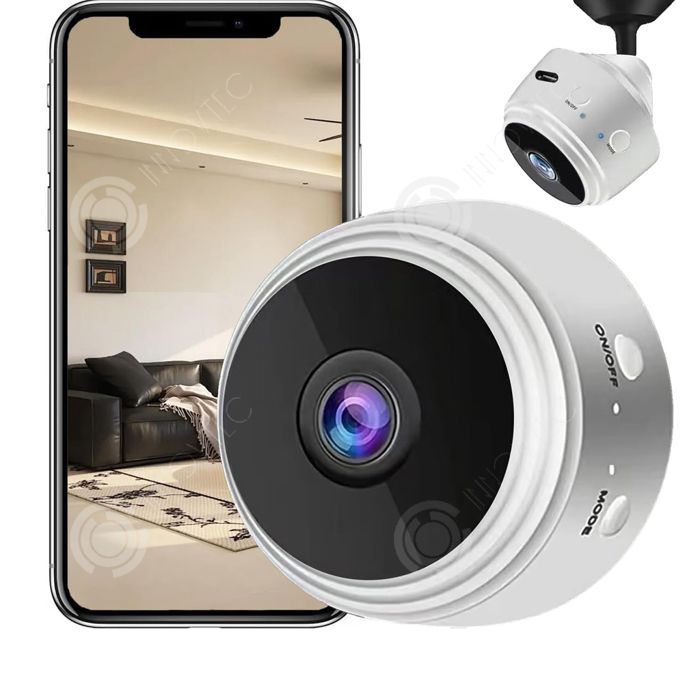 Caméra D'intérieur HD 1080p, Vision – Moniteur Portable Pour