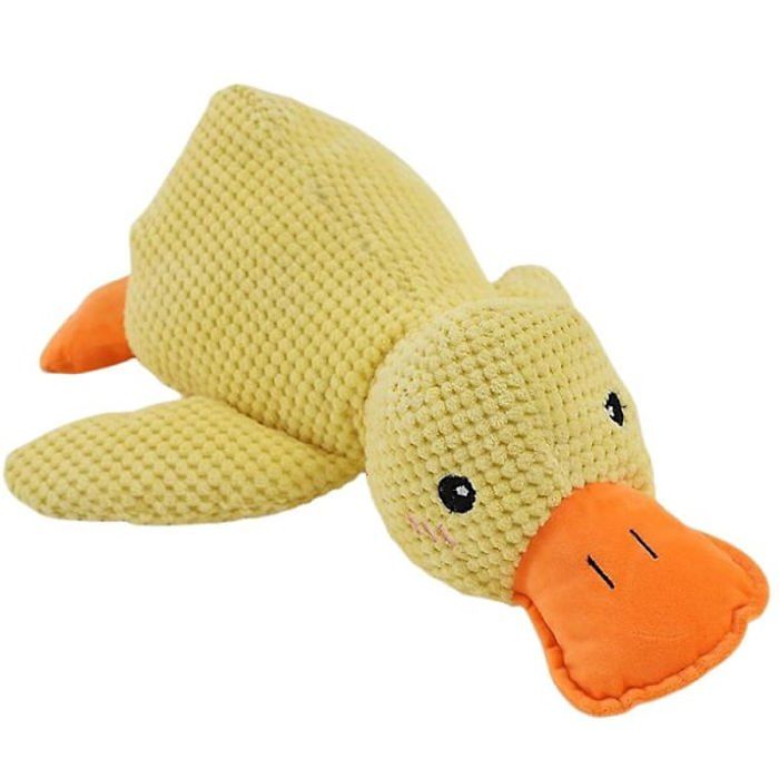 Meilleurs prix pour Canard Doux et Apaisant pour Chien - Jouet Mcher en Peluche Mignon et Sans Rembourrage PZCC