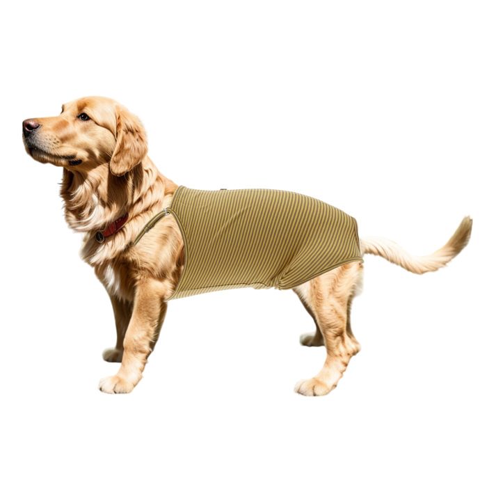 Comparer les prix de Couche pour chien X AUTOHAUX Couches Lavables Réutilisables pour Chiens Culottes avec Bretelles pour Chiens M Jaune