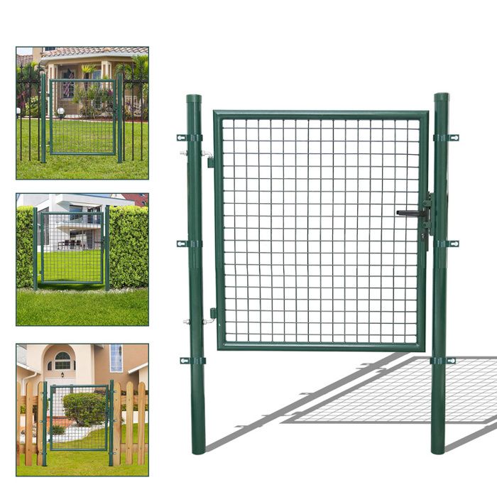 Randaco Clôture De Jardin Lot De 5 Clôtures D'étang Avec 11