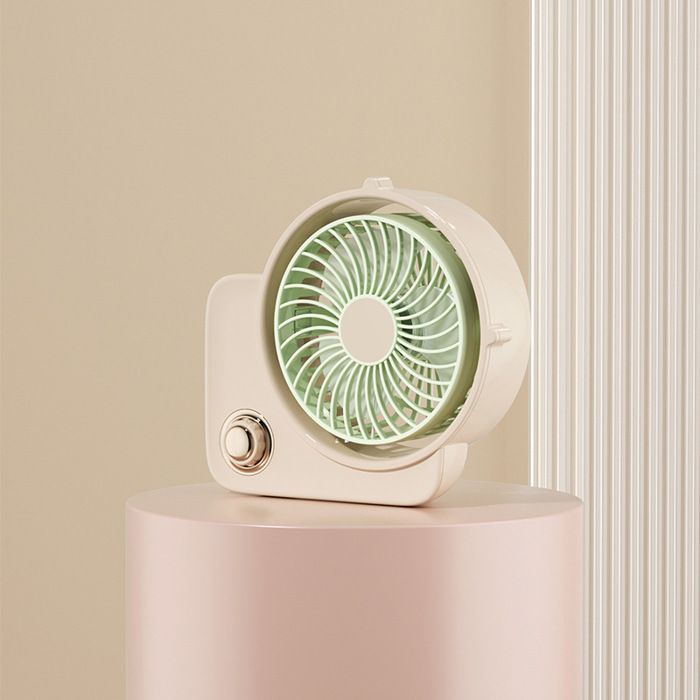 Ventilateur brumisateur portable - XVX - USB rechargeable - 356 g - Autonomie 12h - Silencieux 30 dB - Xvx