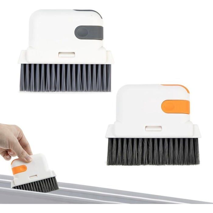 Brosse à Poils Durs Pour Joints Et Interstices – Pack De 3, Idéale Salle De Bain, Cuisine, Carrelage