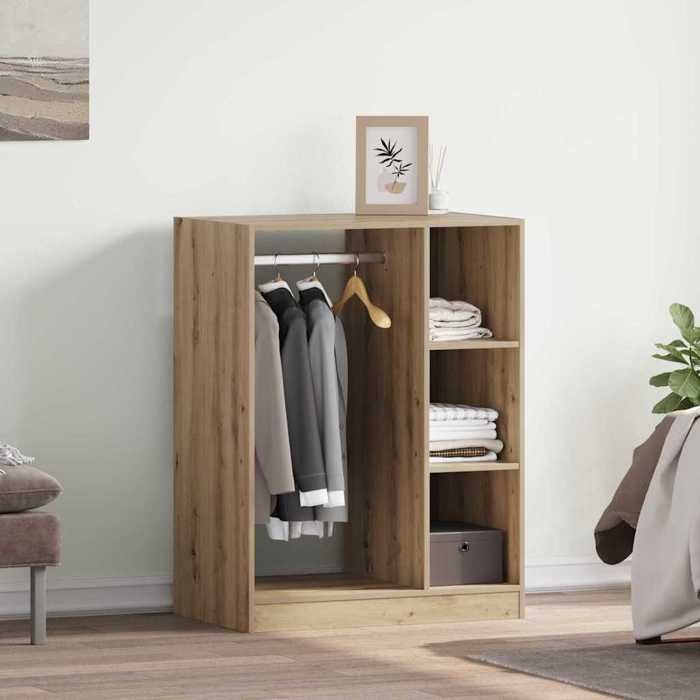 vidaXL Armoire chêne artisanal 77 x 48 x 102 cm Bois dingénierie