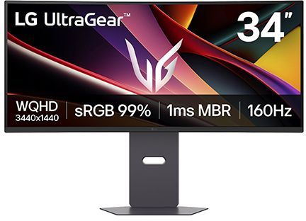 Ecran PC Gamer - LG - 34’’ - 160Hz - Dalle VA - 5ms - UltraGear