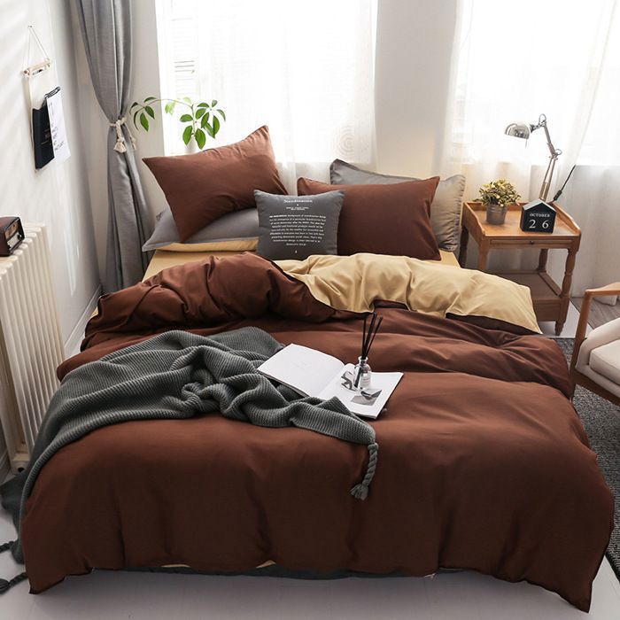 Parure de lit Housse de couette adulte MTOWSUC ad04 Douceur dIntérieur 4-Piece Bedding Set (240 x 220 cm) 100% Cotton